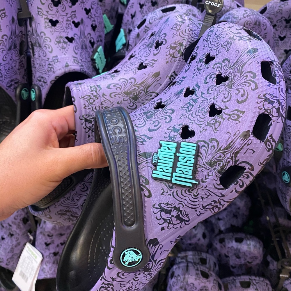 Disney Haunted Mansion crocs